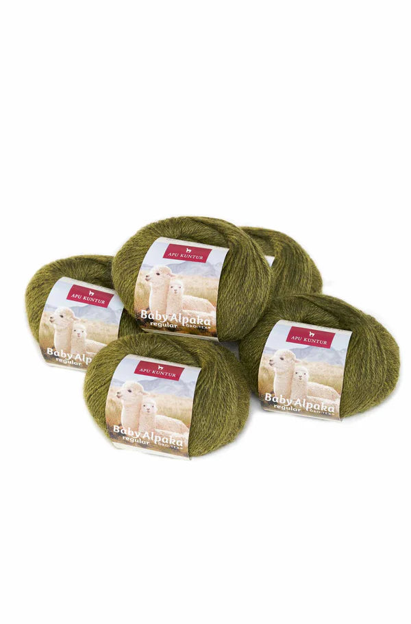 Alpaka Wolle REGULAR | 50g | 5er Pack | 100% Baby Alpaka