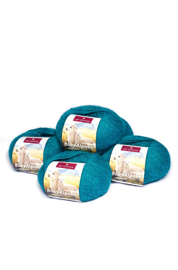 Alpaka Wolle REGULAR | 50g | 5er Pack | 100% Baby Alpaka
