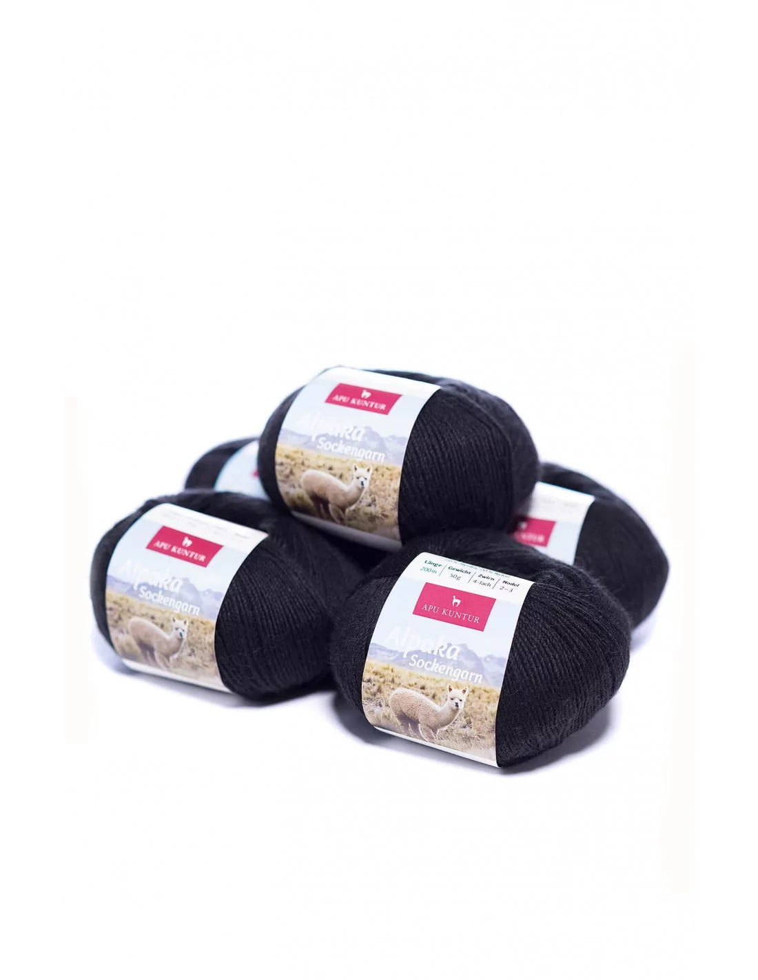 SOCKENGARN 15055-5 Alpaka Wolle SOCKENGARN | 50g | 5er Pack | Alpaka-Woll-Mix - Alpakawolletraum.com