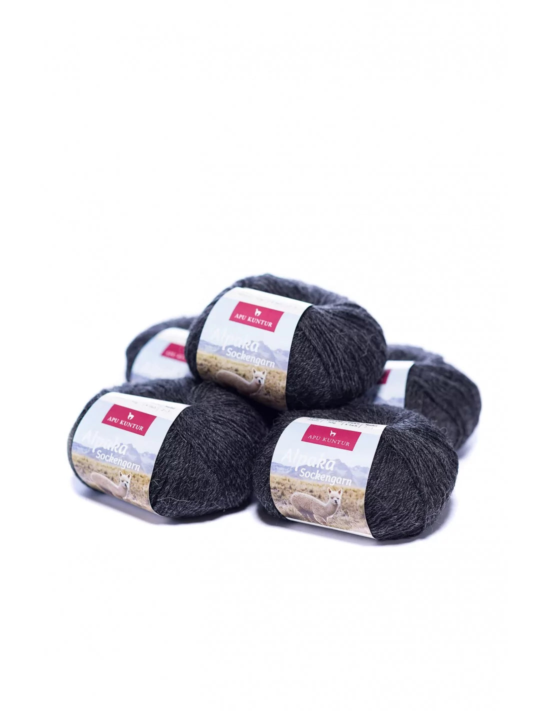 SOCKENGARN 15055-5 Alpaka Wolle SOCKENGARN | 50g | 5er Pack | Alpaka-Woll-Mix - Alpakawolletraum.com