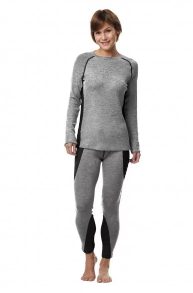 Thermo-Langarm-Shirt St. MORITZ für Damen mit Alpaka-Mix - Alpakawolletraum.com