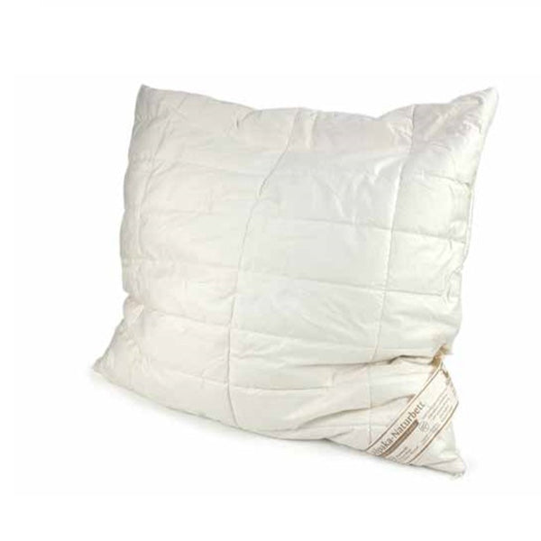 Weiches Alpaka Kopfkissen mit Batist kbA - Alpakawolletraum.com