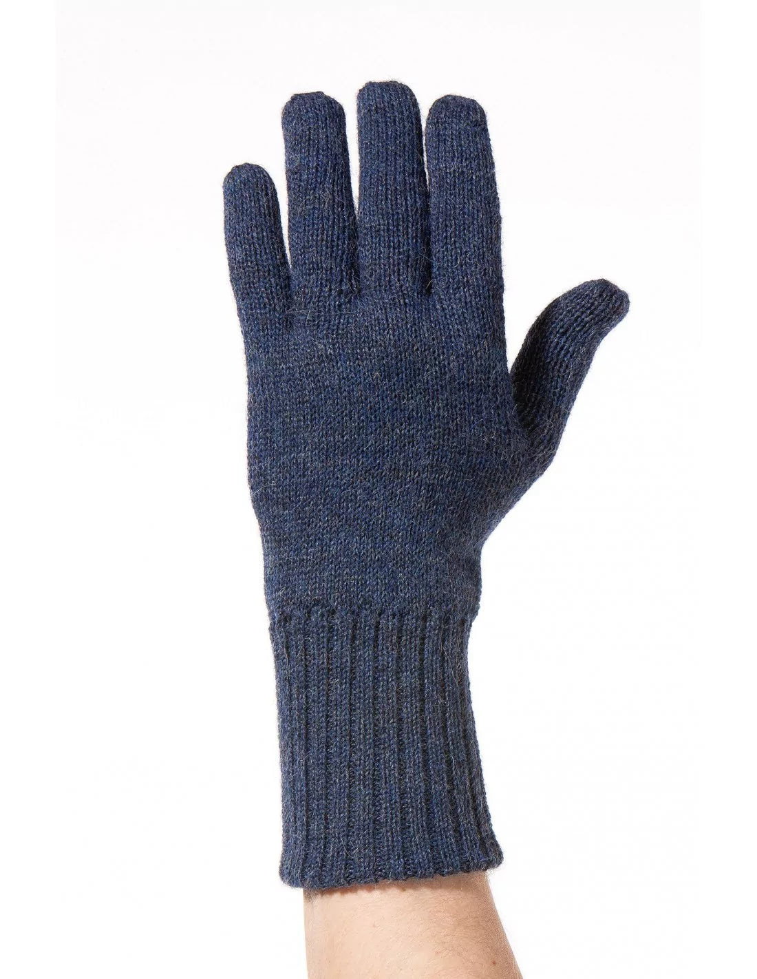 Wendbare Alpaka Fingerhandschuhe UNI aus 100% Baby Alpaka - Alpakawolletraum.com