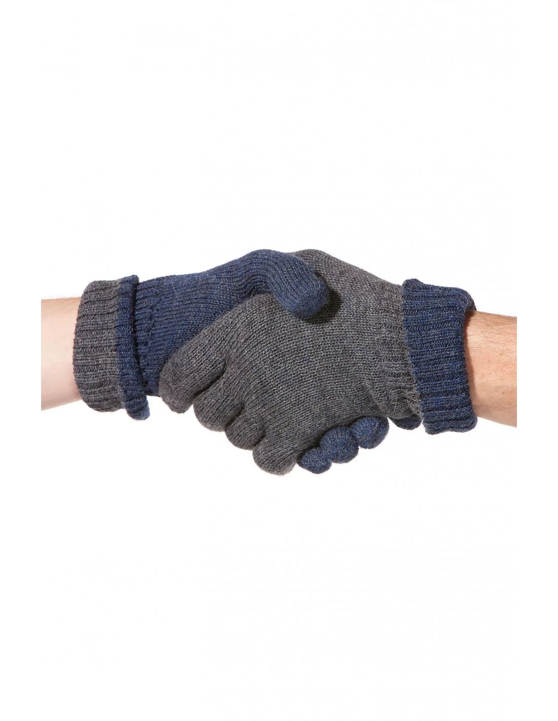 Wendbare Alpaka Fingerhandschuhe UNI aus 100% Baby Alpaka - Alpakawolletraum.com