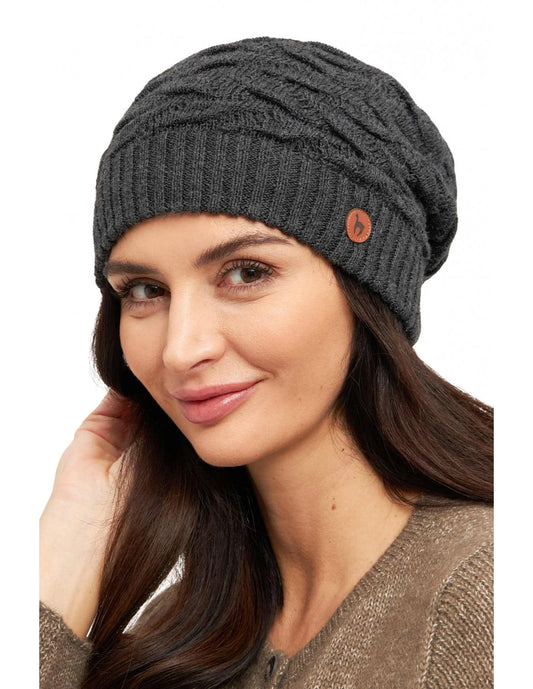Alpaka Mütze Beret Damen