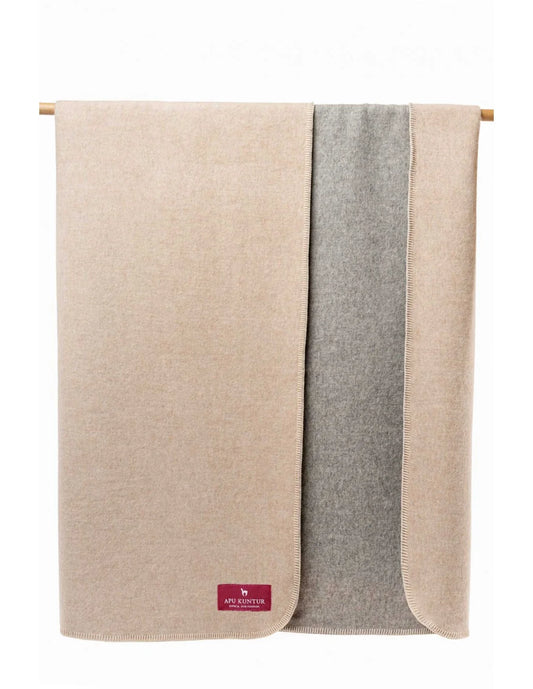 Alpaka-Decke CALMA – echte Naturqualität für ruhige Momente