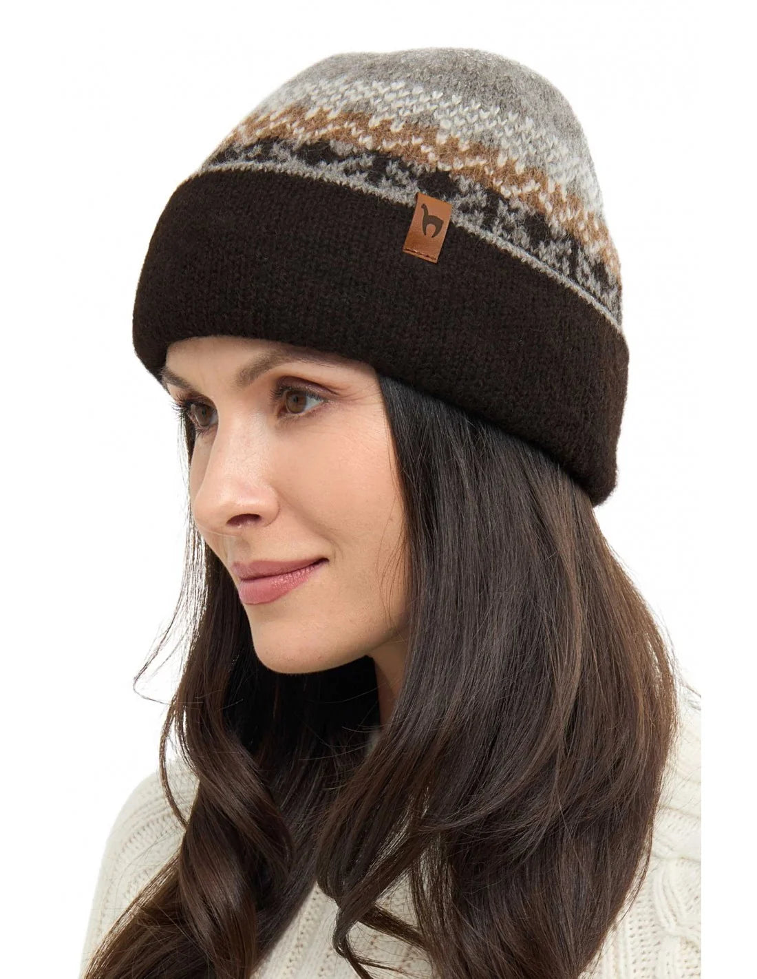 Alpaka Mütze NATURA aus 100% Alpaka