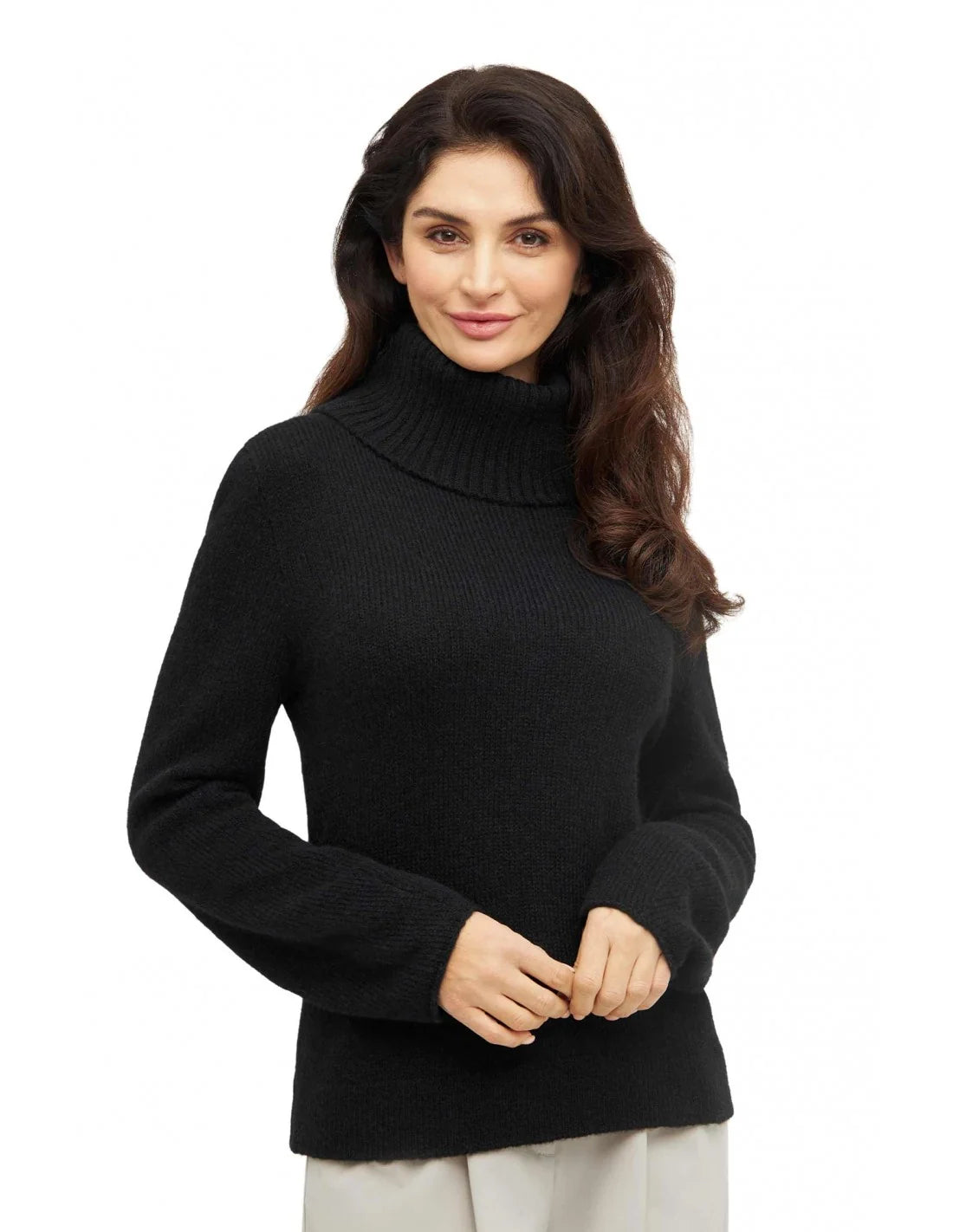 Alpaka Rollkragenpullover PACA – Damen Pullover aus Baby Alpaka-Merino-Mix, Fair Trade, weich & warm