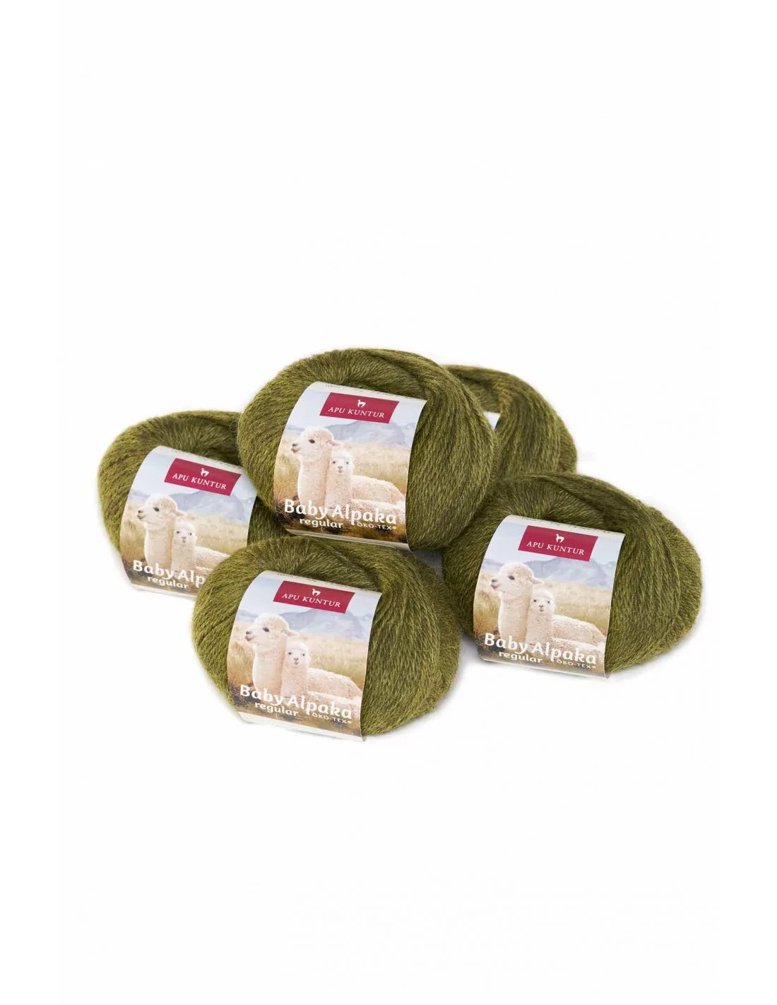 Alpaka Wolle REGULAR | 50g | 5er Pack | 100% Baby Alpaka