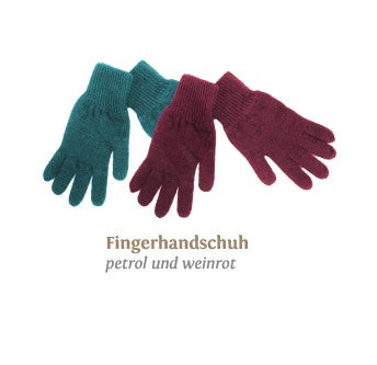 ESSERA Strickhandschuhe Herren aus Alpakawolle – Doppellagig & Weich