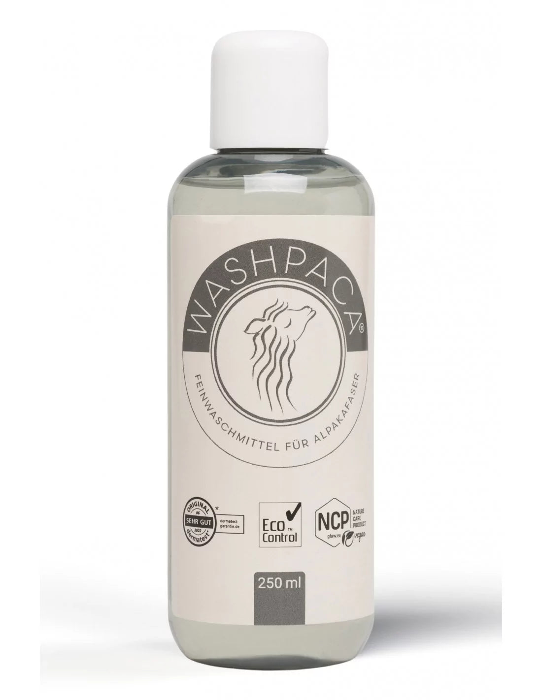 washpaca® 250 ml Bio-Feinwaschmittel für Alpaka- und Wollfasern - Alpakawolletraum.com